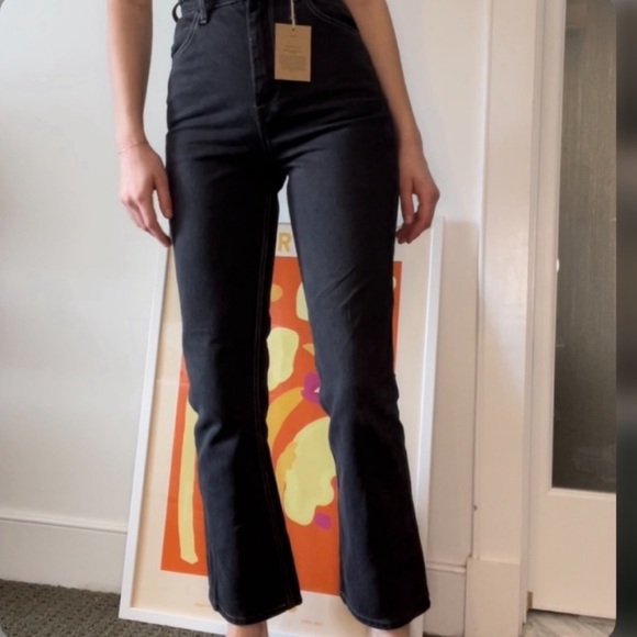 Rudy Jude Denim - Rudy Jude Grey Bell Bottom Kick Flare Jeans